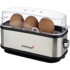 Korona kuhalo za jaja indikatorska lampica, s mjernom šalicom, s bušilom jaja crna, plemeniti čelik slika