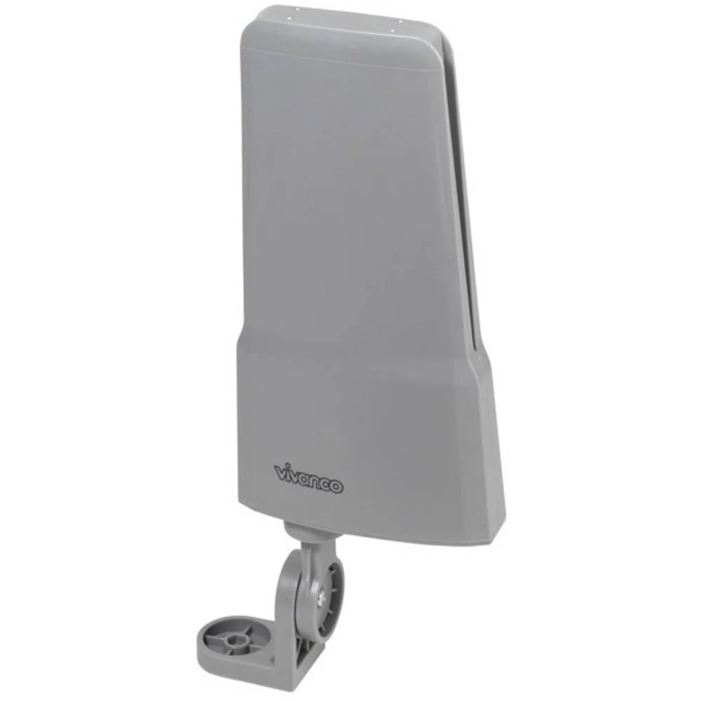 Aktivna DVB-T/T2 ravna antena Vivanco TVA 500 Vanjsko područje Amplifikacija=42 dB Siva slika