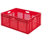 Spremnik za slaganje Pogodna za hranu (D x Š x V) 800 x 600 x 320 mm Crvena Favorit 1657928 1 ST