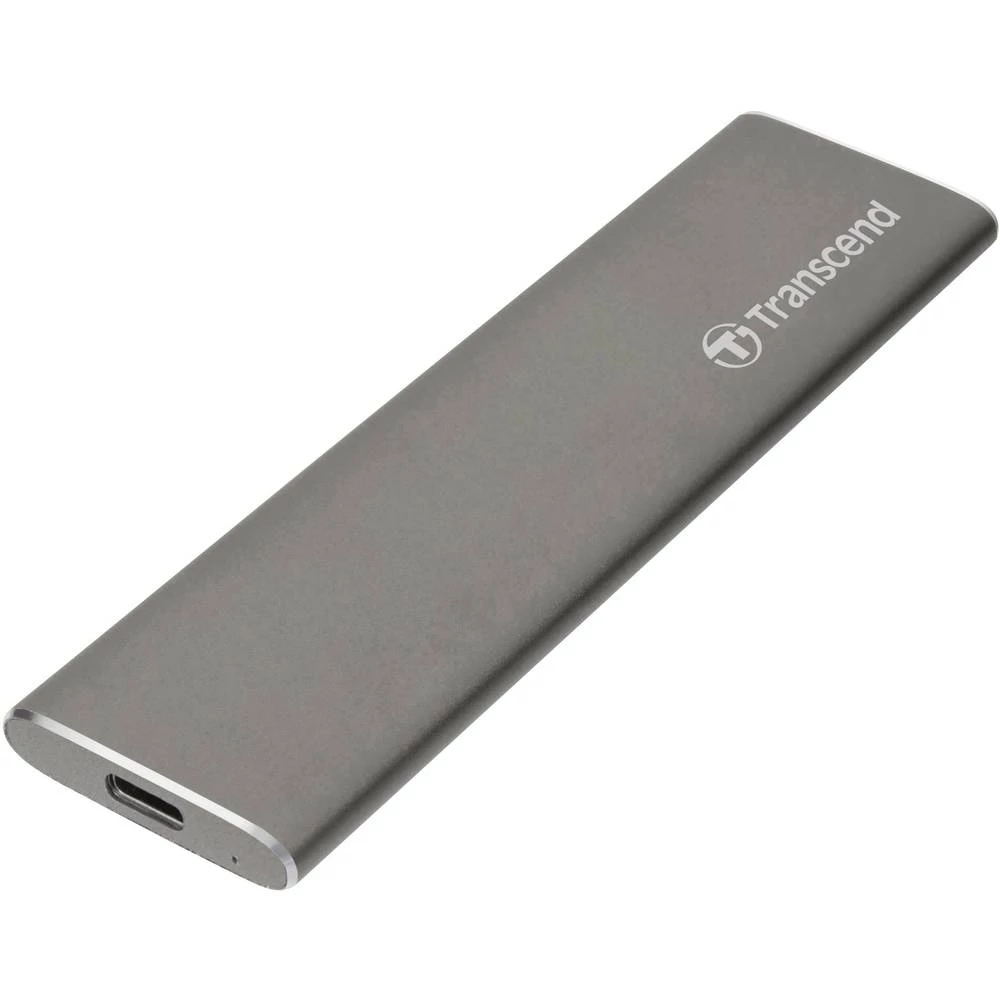 Vanjski SSD tvrdi disk 480 GB Transcend StoreJet® 600 für Mac Svemirsko-siva USB-C™ USB 3.1 slika