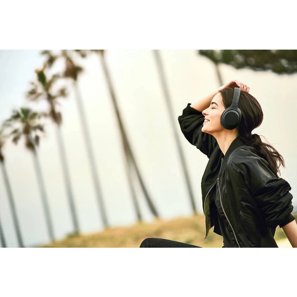 Bluetooth&reg; Putničke Naglavne slušalice Sony WH-XB900N Preko ušiju Slušalice s mikrofonom, Poništavanje buke, Kontrola na dod slika