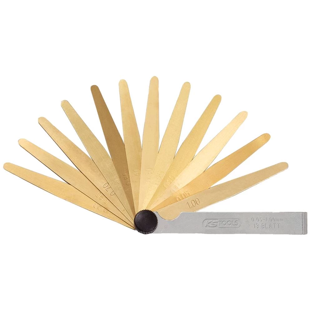 KS Tools 300.0612 Mjedena antimagnetska pipalica, 13 listova slika