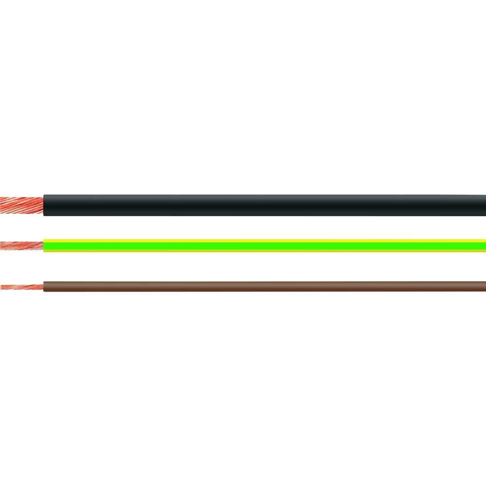 HELU 26690-500 pojedinačna žica H07V-K 1 x 1.50 mm² crna 500 m slika