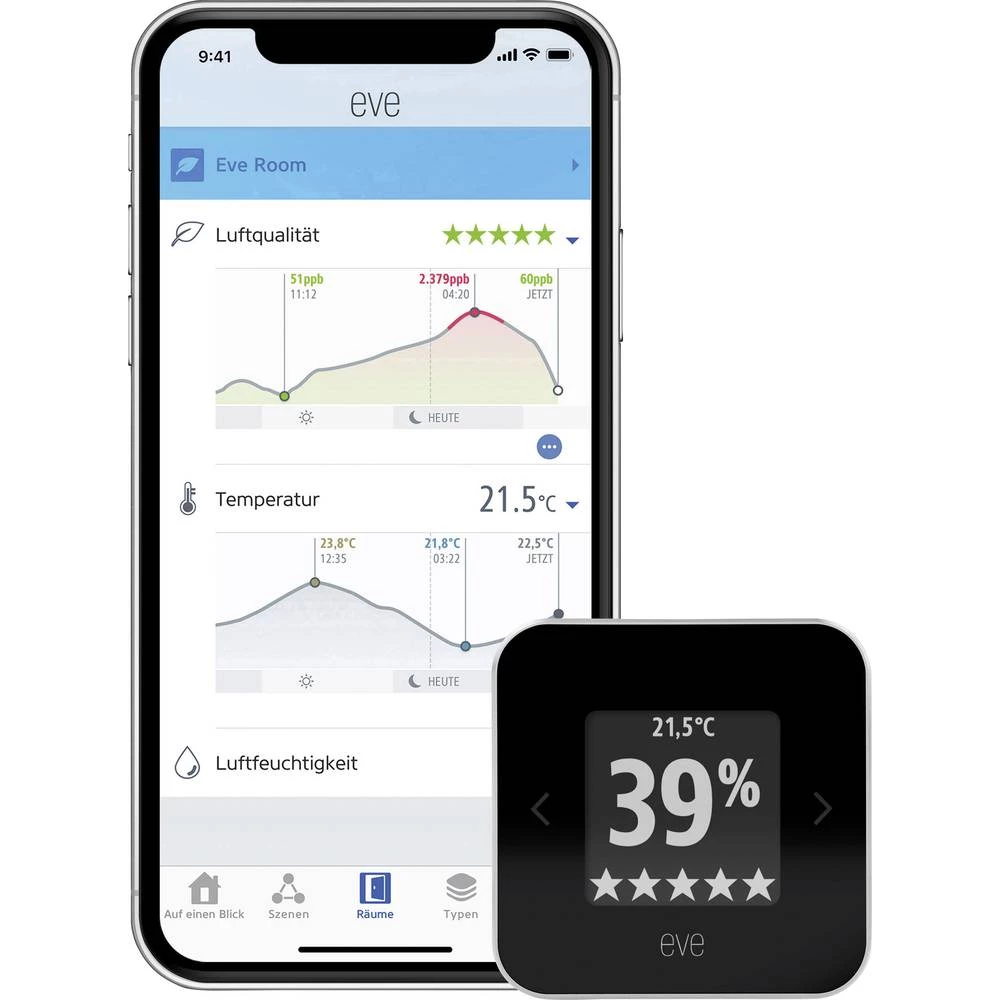 Eve home Eve home Room Bežični sobni senzor slika