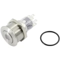 TRU COMPONENTS TC-GQ22-A-22D/B/12V/S203 tipkalo 250 V 5 A 2 x OFF/(ON) IP65 vraća se u izvorni položaj 1 ST slika