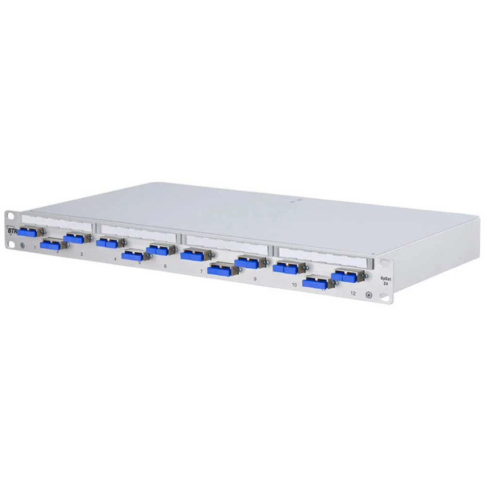 Patch Panel za optičke kablove 12 ulaza Metz Connect 150209D212-E 1 U slika