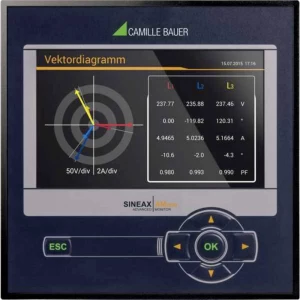 Camille Bauer Višenamjenski indikator za velike trenutne veličine tipa SINEAX A2000 s TFT zaslonom osjetljivim na dodir slika