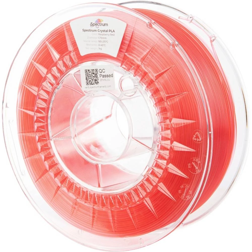 Spectrum Filaments 80885 PLA Crystal 3D pisač filament PLA povećana brzina ekstruzije 1.75 mm 1000 g 1 kom. slika