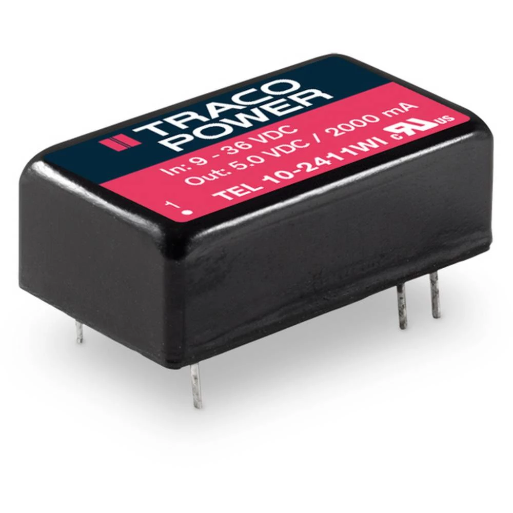 TracoPower TEL 10-2415WI DC/DC pretvarač za tiskano vezje 24 V/DC 416 mA 10 W Broj izlaza: 1 x Content 1 kom. slika