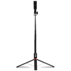Hama Fancy Stand 170 štap za selfije   crna uklj. držač pametnog telefona, Bluetooth, ugrađeni stalak slika
