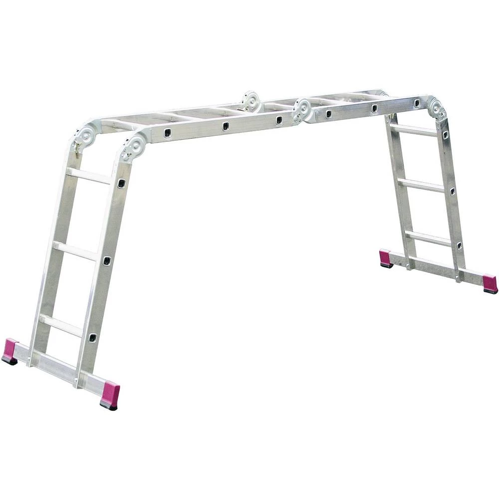 Aluminijum Višenamjenska Uklj. prečka Radna visina (maks.): 4.40 m Krause 085214 Aluminij boja 11.9 kg slika