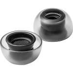 AZLA SednaEarfit Crystal AirPods Pro (SS/S/MS) u ušima slušalice s jastučićima 3 Par  crna, prozirna