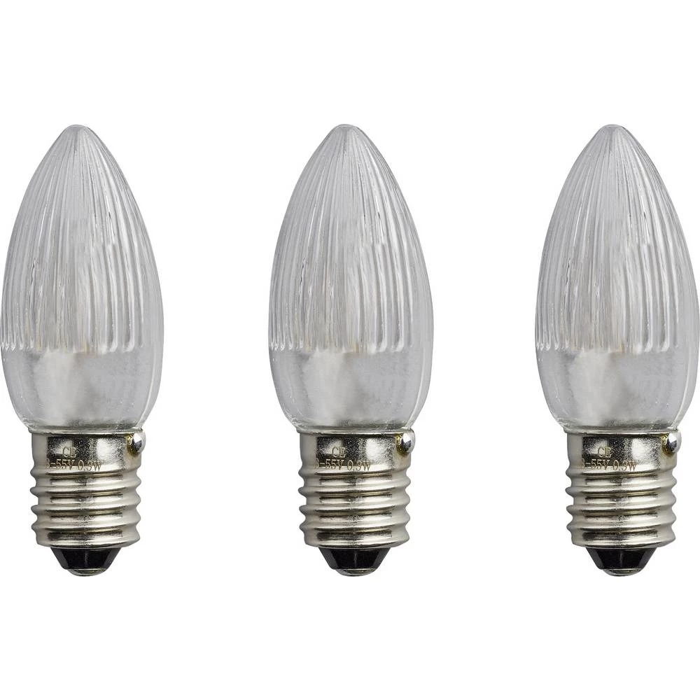 Hellum 920031 zamjenska lampica  3 St. E10 16 v toplo bijela slika