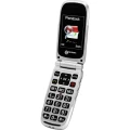 Geemarc CL8510 senior preklopni telefon sos ključ, stanica za punjenje antracitna boja, srebrna slika
