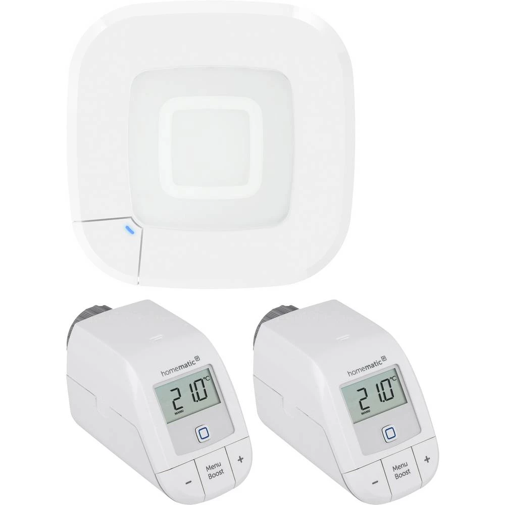 Homematic IP početni komplet-grijanje, pristupna točka, bežični radijatorski termostat HmIP-HAP2+HmIP-eTRV-B 2 slika
