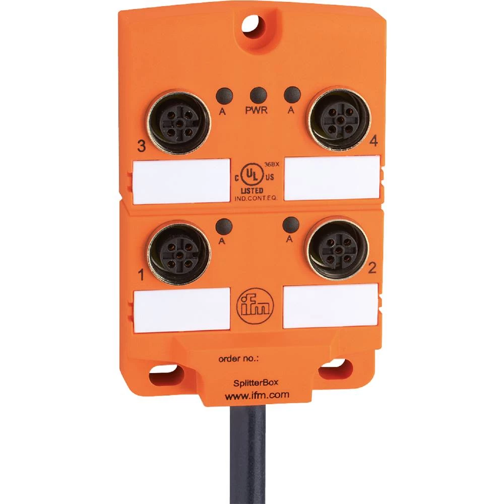 ifm Electronic EBC015 razdjenik i adapter za senzor/aktivator 5 m Broj polova: 5 1 St. slika