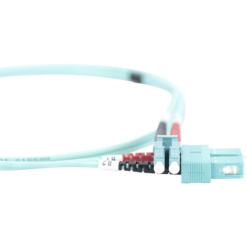 Digitus DK-2532-07/3 Glasfaser svjetlovodi priključni kabel [1x muški konektor lc - 1x muški konektor sc] 50/125 µ Multimode OM3 7.00 m slika