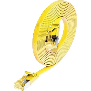 Wirewin RJ45 9120042366825 mrežni kabeli, patch kabeli cat 6a S/STP 0.50 m žuta slika