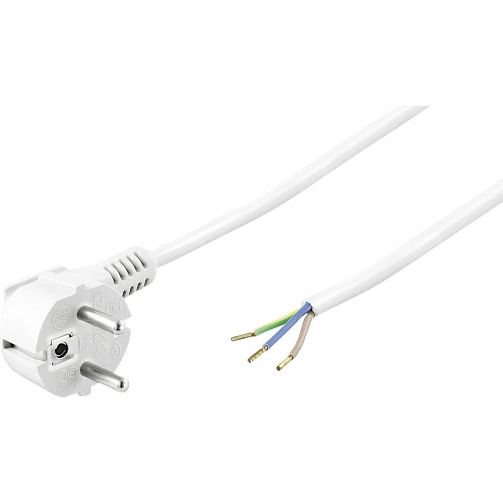 Basetech 611992 Mrežni kabel, priključni kabel za štednjak Bijela slika