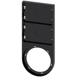 Siemens 3SU1900-0BR10-0AA0 držač pločice za oznaku  (Š x V) 27 mm x 17.5 mm  crna 10 St. slika