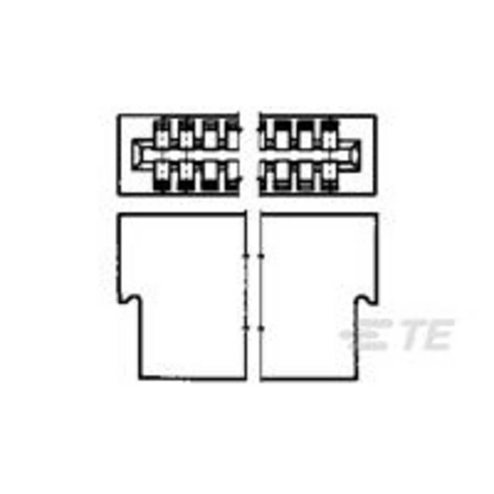 TE Connectivity Misc One Piece Card Edge ConnectorsMisc One Piece Card Edge Connectors 1-583717-3 AMP slika