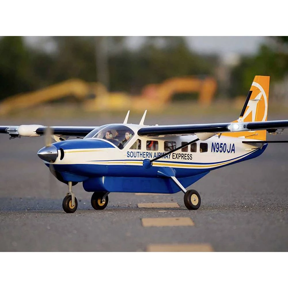 VQ Cessna 208 Grand Caravan bijela RC model motornog zrakoplova  ARF 1650 mm slika