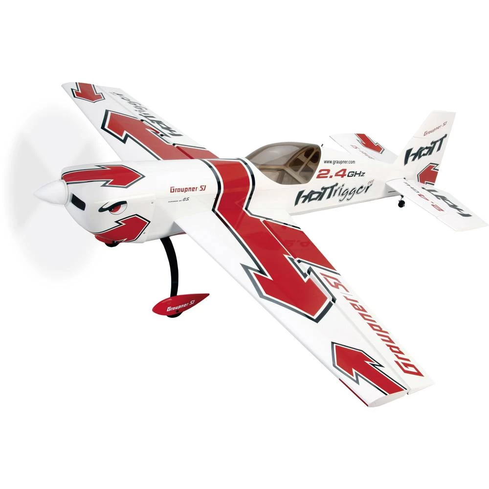 Graupner HoTTrigger 1500 Crvena RC model motornog zrakoplova ARF 1500 mm slika