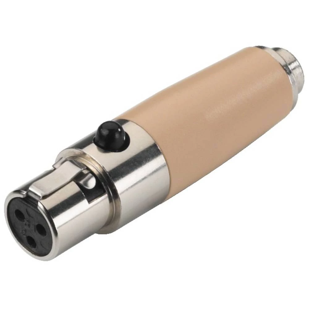 XLR Adapter [1x Ženski konektor Mini XLR - 1x Priključna doza za 2,5 mm banana utikač] Boja kože IMG STAGELINE slika