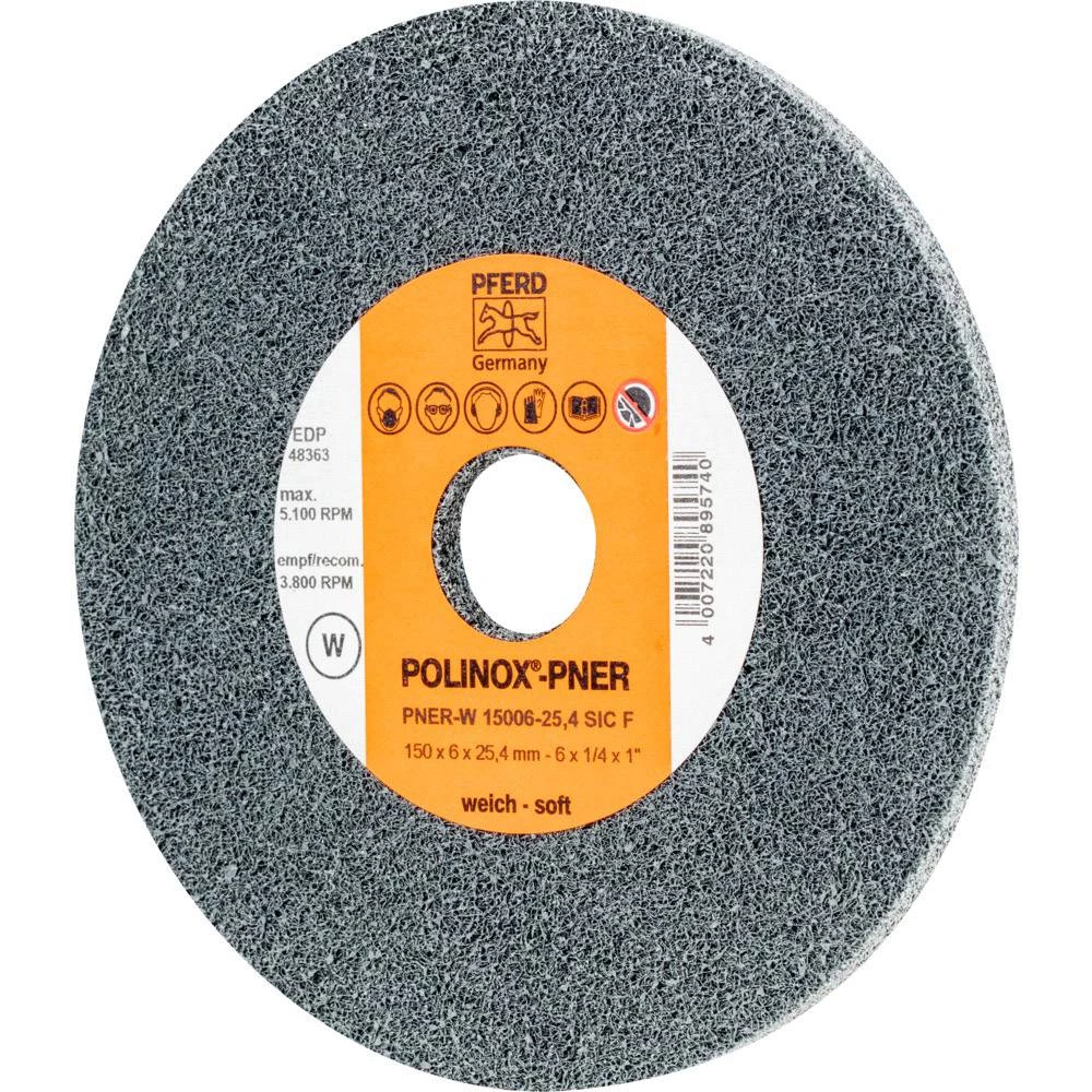 Pferd 44691631 POLINOX kompaktni brusni disk PNER-W 15006-25,4 SiC F &Oslash; 150 mm 1 ST slika