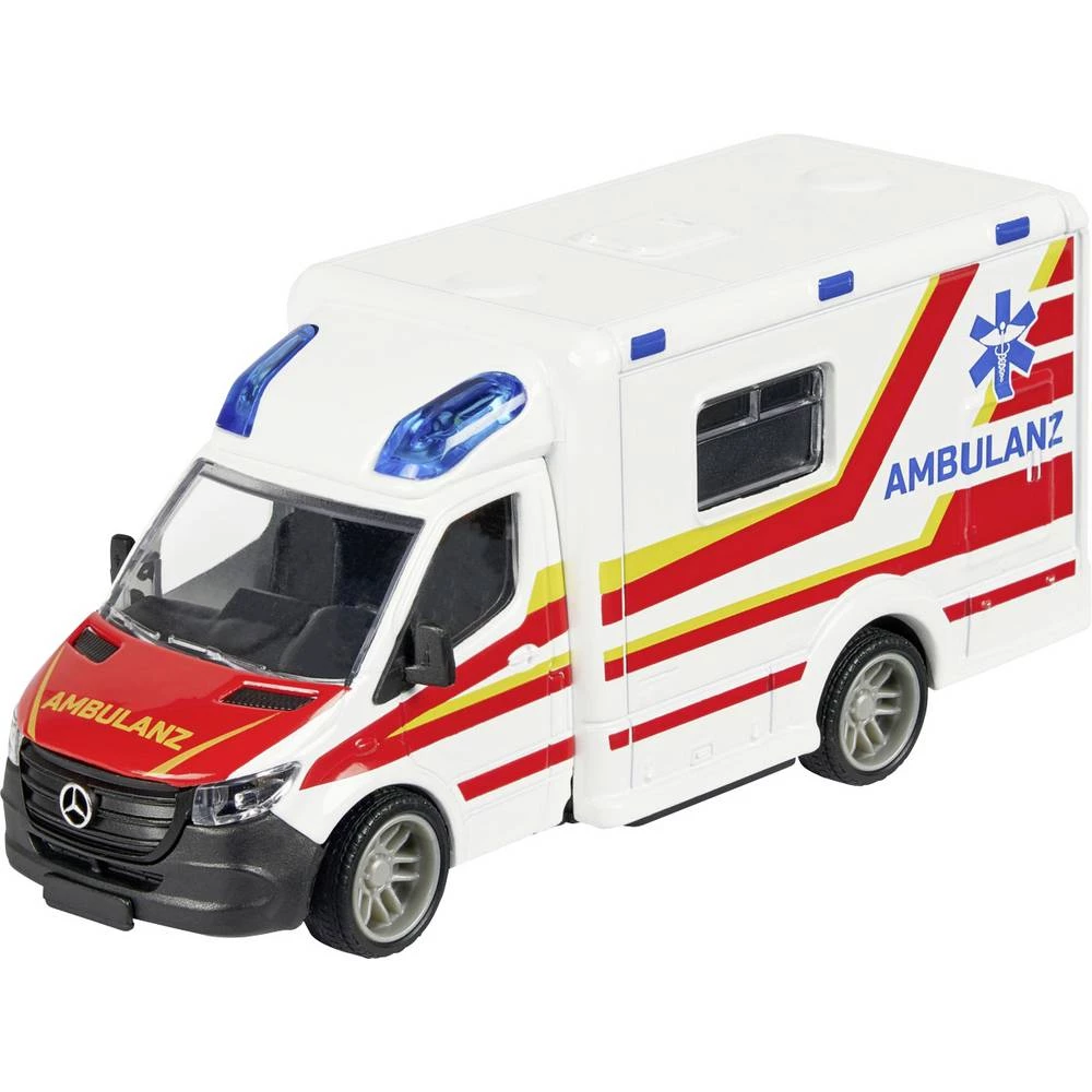 Majorette Mercedes Benz Sprinter hitna pomoć gotovi model model vozila za hitne slučajeve slika