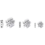 HellermannTyton 435-01407 SV1-SNCU-CL priključni blok fleksibilno: - kruti: 1.5-6 mm² Broj polova (broj): 5 1 St. prozirna