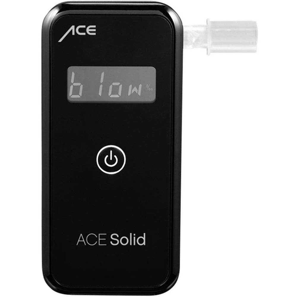 Tester na alkohol ACE Solid Crna 0 Do 4 &permil; Uključujući zaslon, Mogući prikaz različitih jedinica slika