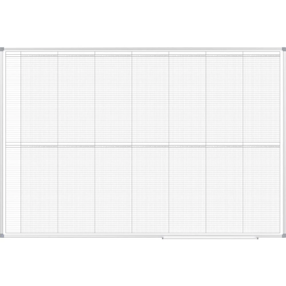 Maul Tabla za godišnje planiranje 6466784 Siva Čelik 1500 mm x 1000 mm slika