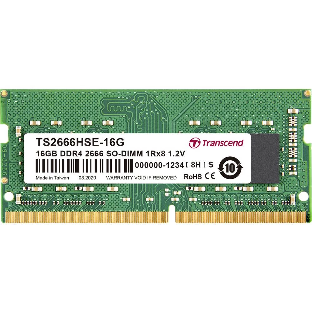 Transcend notebook memorijski modul TS2666HSE-16G 16 GB 1 x 16 GB ddr4-ram 2666 MHz CL19 slika