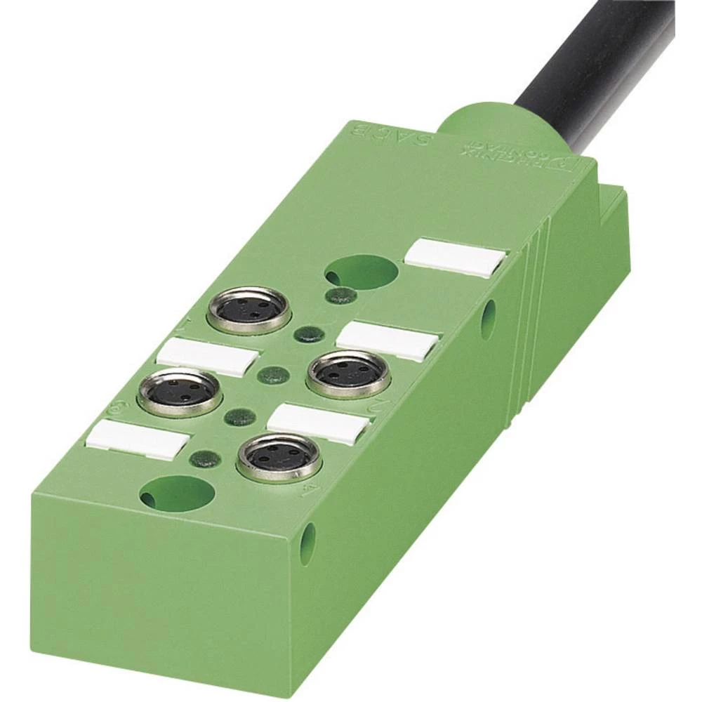 Sensorska/aktivatorska kutija pasivna M8 razdjelnik s metalnim navojem SACB- 4/3-L-10,0PUR-M8 1516027 Phoenix Contact 1 ST slika