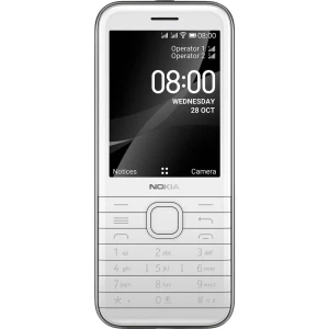 Nokia 8000 4G mobilni telefon opal, bijela slika