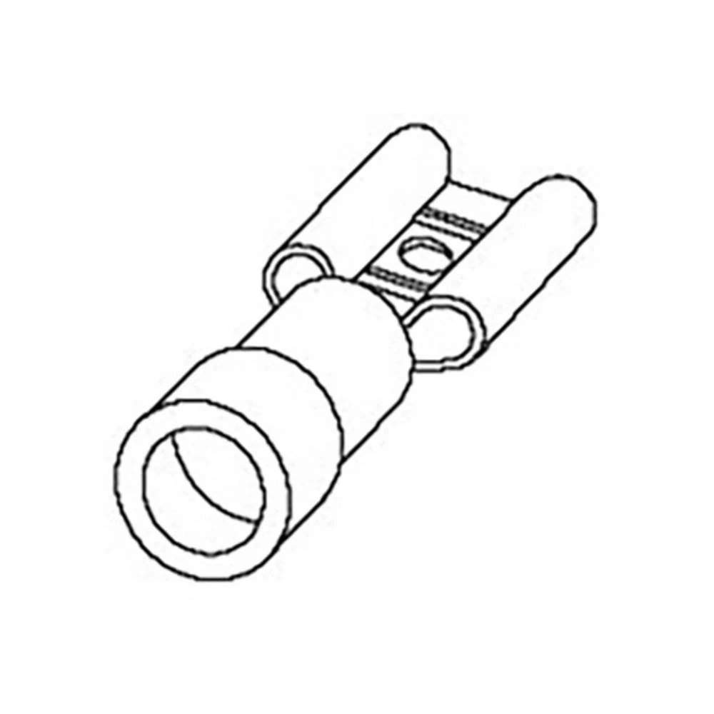 Molex 190170031 InsulKrimp Quick Disconnect, Female, for 14-16 (2.00-1.30mm²) Wire, Box, Tab 4.75 x 0.51mm slika