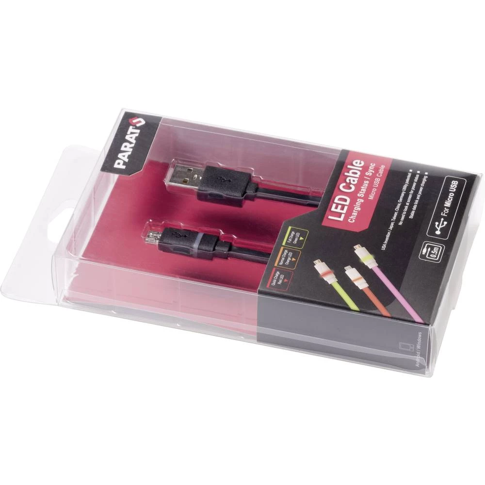 Mobitel Kabel 0.5 m Mikro USB, USB Parat slika