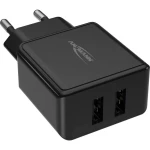 Ansmann HomeCharger HC212 1001-0106 USB punjač utičnica Izlazna struja maks. 2400 mA 2 x ženski konektor USB 2.0 tipa a