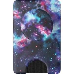 POPSOCKETS PopWallet + Galactic Nebula Stalak za mobitel Crna, Plava boja, Ljubičasta N/A slika
