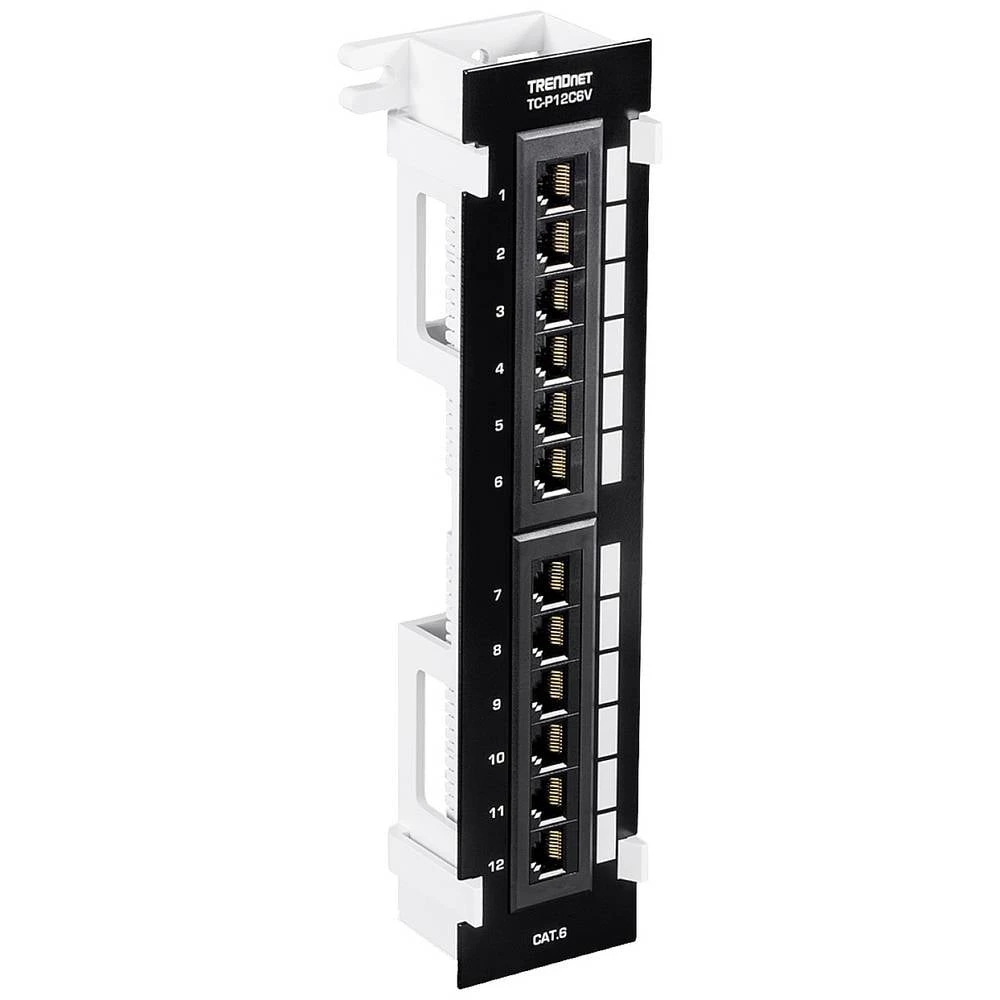 TrendNet TC-P12C6V 12 ulaza mreža patch panel cat 6 slika
