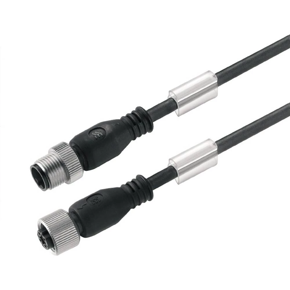 Weidmüller 1021730060 Utični konektor za senzor/aktivator, konfekcionirani Broj polova: 4 1 ST slika