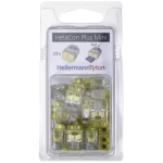 HellermannTyton 148-90054 HCPM-2-Blister-PC-CL/YE (20) spojna stezaljka fleksibilno: 1.0-2.5 mm² kruti: 0.5-2.5 mm² Broj polova (broj): 2 20 St. prozirna, žuta