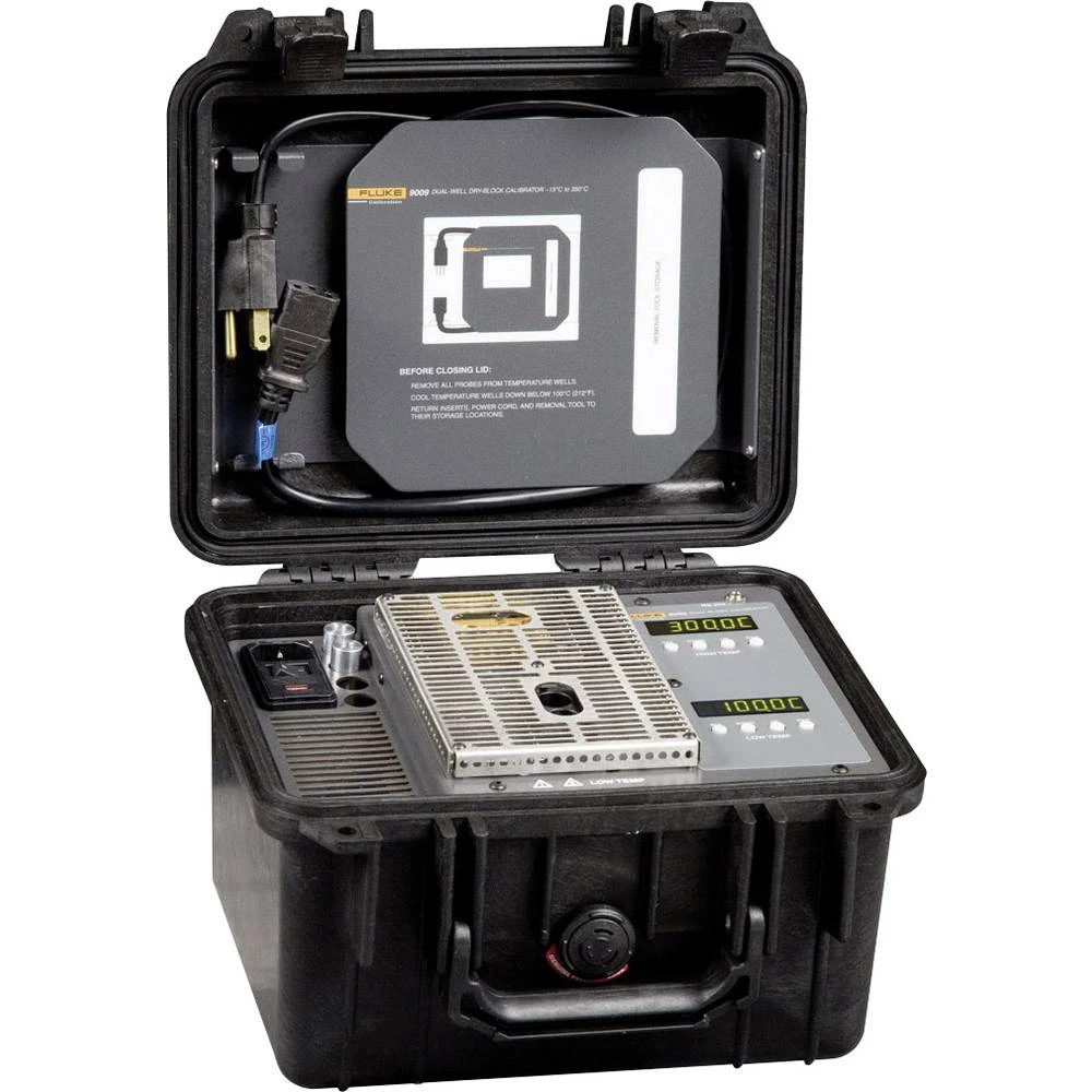 Fluke Calibration 9009-B-256 Kalibrator Temperatura Kalibriran po Tvornički standard (vlastiti) slika