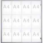 Maul Izlog MAULextraslim Upotreba za papirni fomat: 12 x DIN A4 Interijer 6821208 Aluminijum Srebrna 1 ST