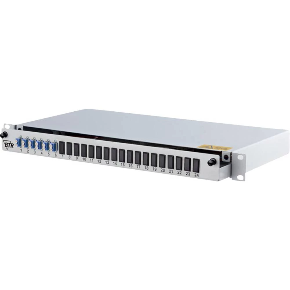 Patch Panel za optičke kablove 24 ulaza Metz Connect 1502697406-E 1 HE slika