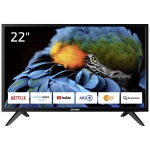 Dyon Smart 22 XT-2 LED-TV 55 cm 22 palac Energetska učinkovitost 2021 E (A - G) ci+, dvb-c, dvb-s2, DVB-T2, full hd, Smart TV, WLAN crna