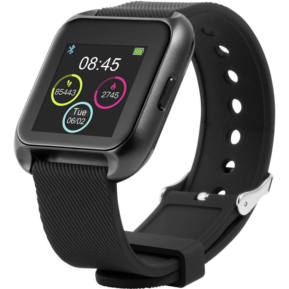 pametan sat Technaxx TX-SW5HR uni crna, plavo-bijela boja slika