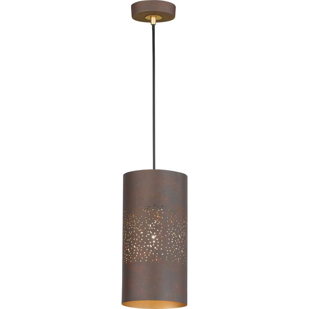 Viseća svjetiljka LED E27 60 W WOFI Ancona 6136.01.09.7000 Starinsko-Smeđa boja slika