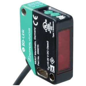 Pepperl+Fuchs OMT300-R200-EP-IO-0,3M-V3-L senzor udaljenosti 1 St. (D x Š x V) 41.7 x 15 x 50.6 mm slika